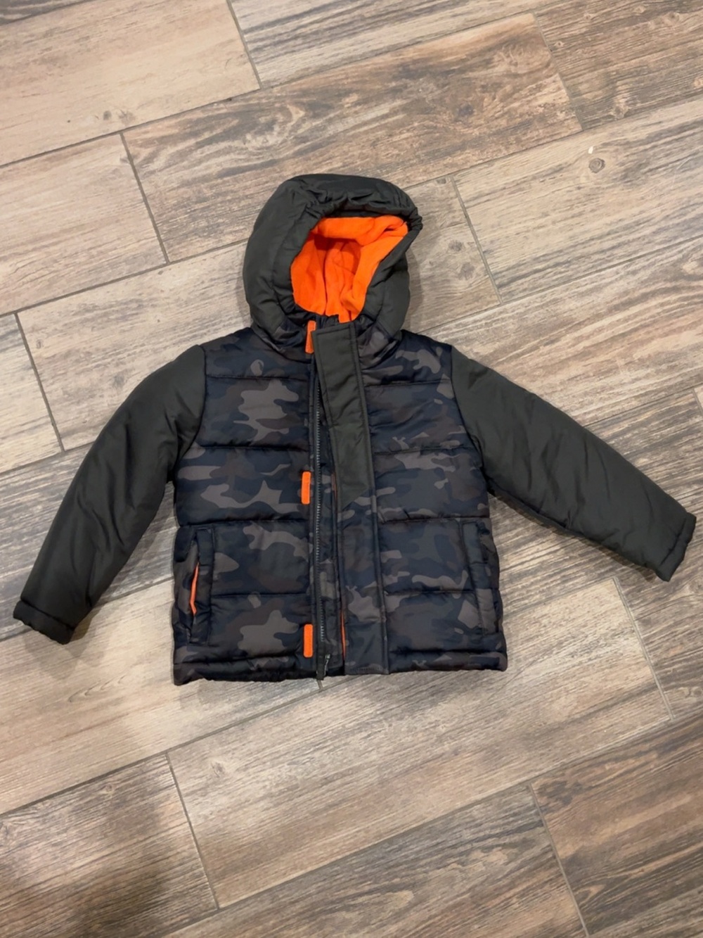 Rothschild Bright Orange Fleece-Lined Jacket